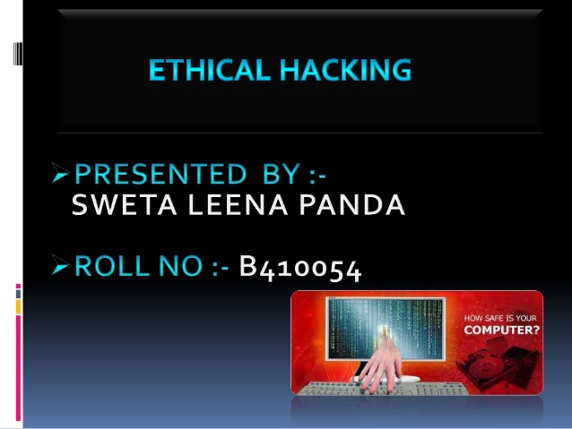 difference between hacking and ethical hacking ppt presentation